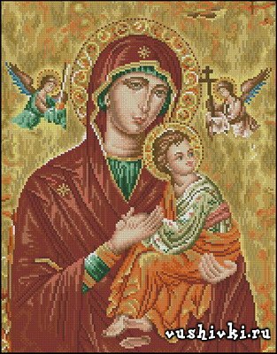 Икона Богородицы (Icono Theotokos - Cuadros)