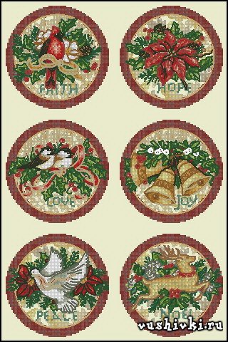 Old World Holiday Ornaments (Dimensions)