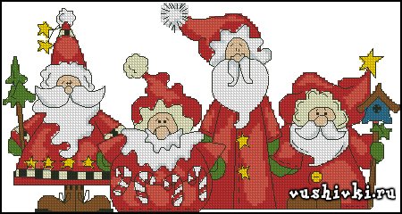 Four Santa (Татьяна Марчукова)