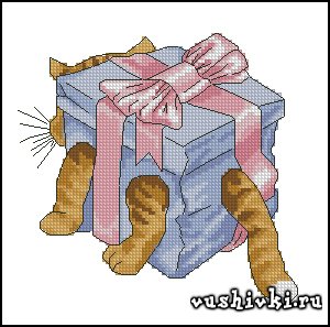 Cat gift (Татьяна Марчукова)