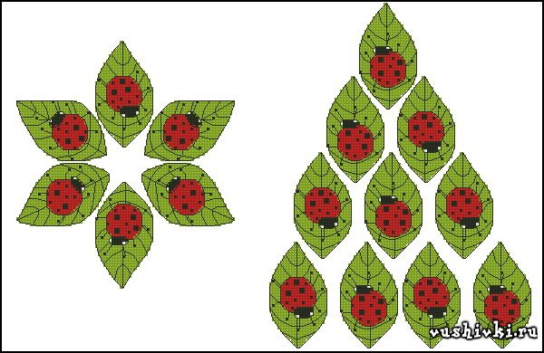 Geometry ladybirds (Татьяна Марчукова)