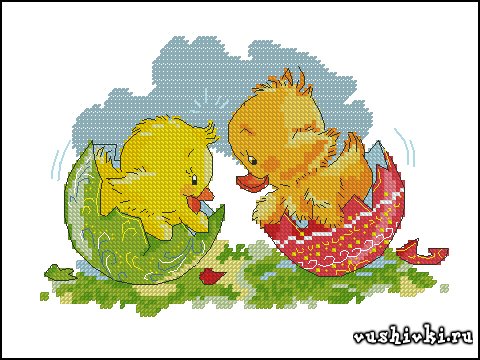 Easter chick and duckling (Татьяна Марчукова)